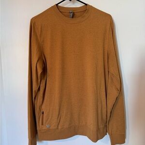 Vuori Men's Tan Long sleeve Tee
